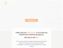 Tablet Screenshot of omnicoreagency.com